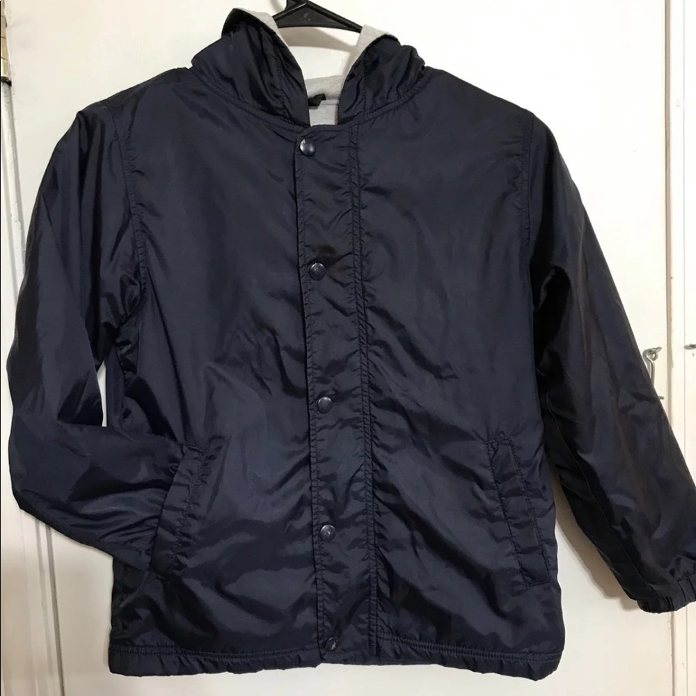 ❗️SOLD❗️Navy Blue Windbreaker Jacket
